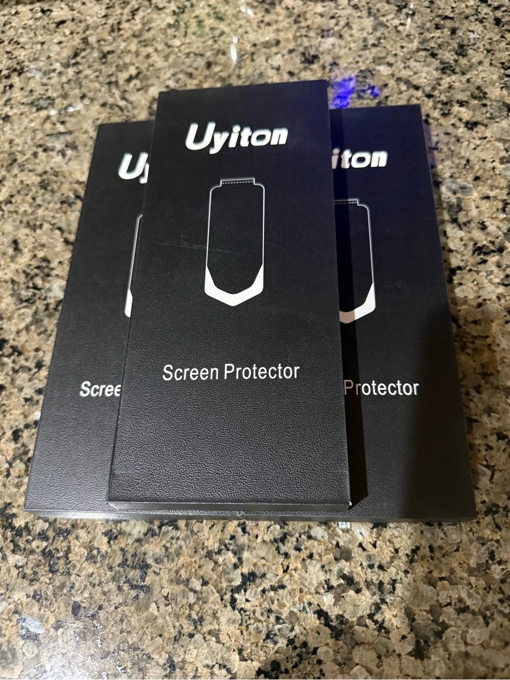 Uyiton Screen Protector for iPhone 15 Pro Max